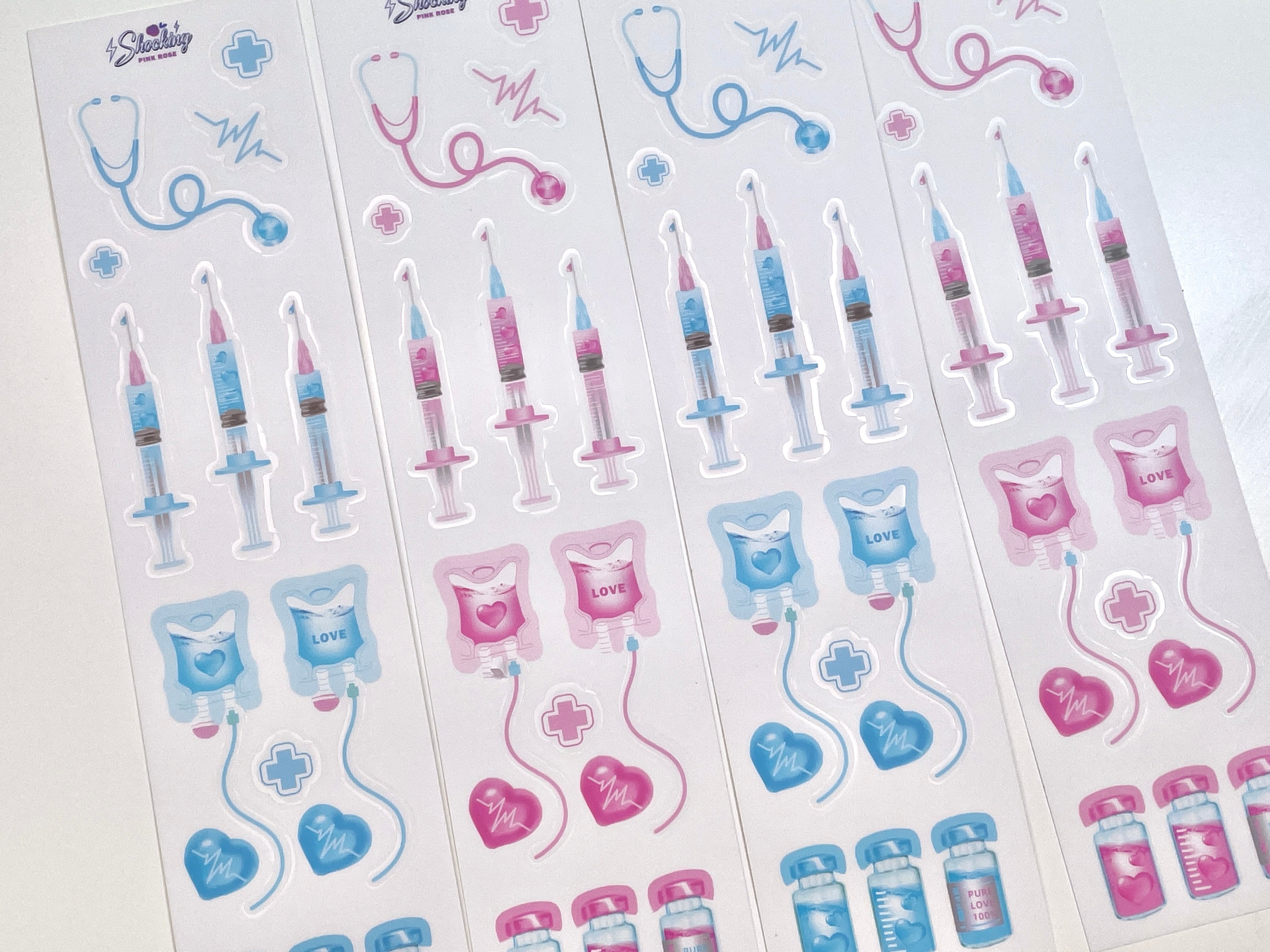 Syringe Deco Sticker
